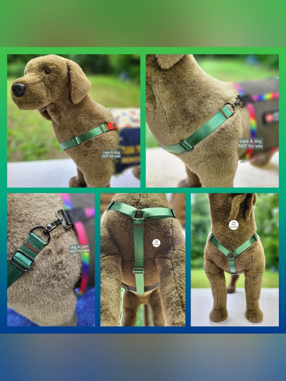 Service Dog Y Front Cape Converter _ SD Gear